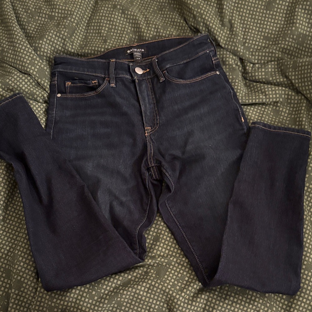 Athleta Midnight Blue Denim Jeans